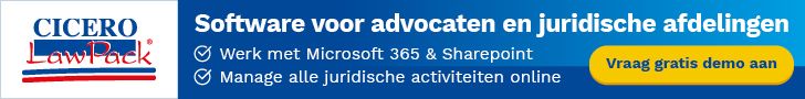 Cicero Law Pack software advocaten juridische activiteiten online